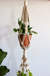 Dottie Macrame Plant Hanger (Double Pot, Two Tiered)